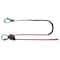 Safewaze 6.5ft Rope Positioning Lanyard: Rope Adjuster, Alu Carabiners 021-2065 - alternate 1
